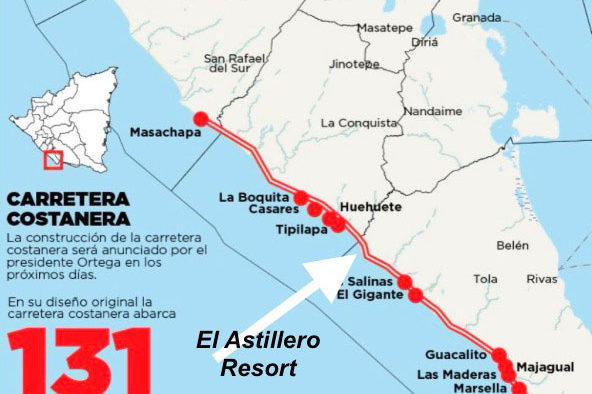 Nicaragua road upgrades - funding secured - El Astillero Eco-Friendly Resort